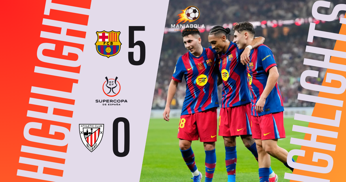 Highlights Barcelona vs Athletic Club Maniabola