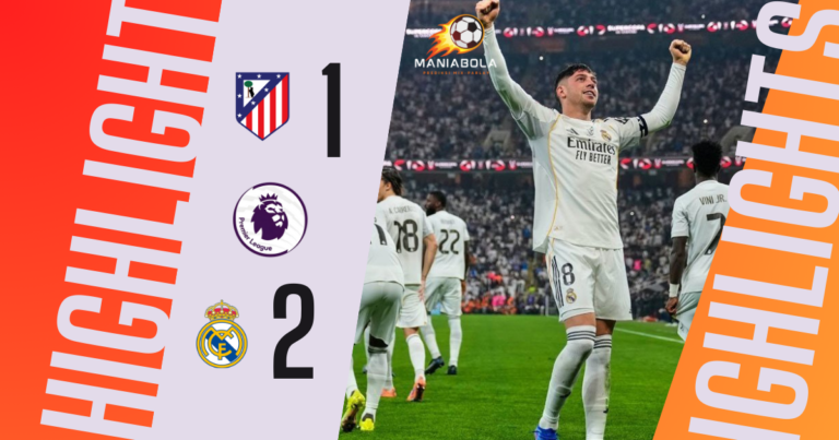 Piala Super Spanyol Real Madrid vs Atletico