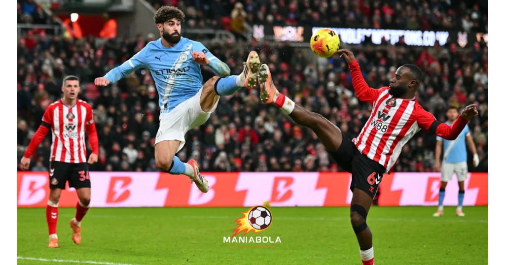 Sunderland vs Manchester City ManiaBola
