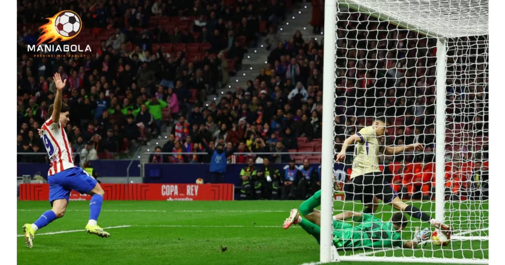 atletico madrid pesta gol