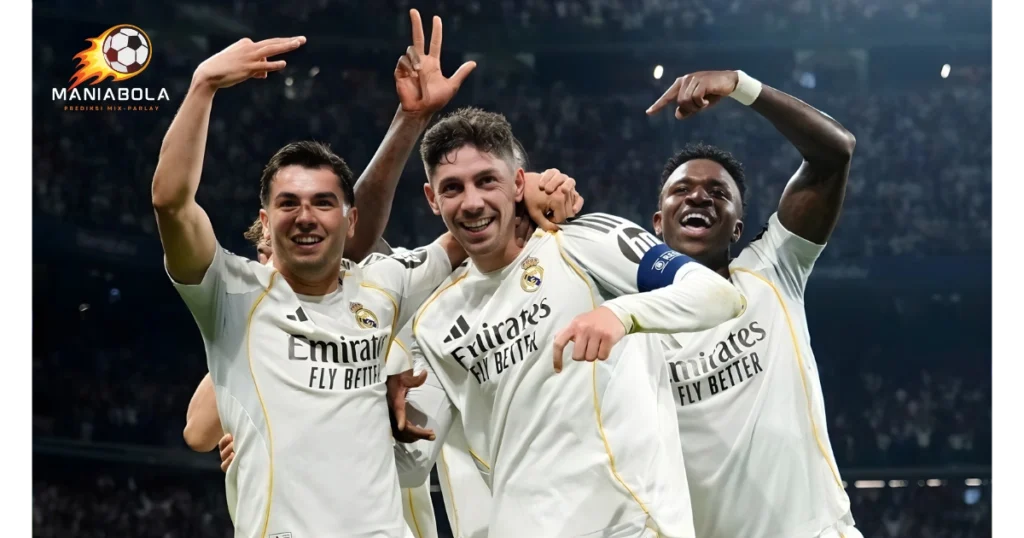 Hat-trick Spektakuler Federico Valverde